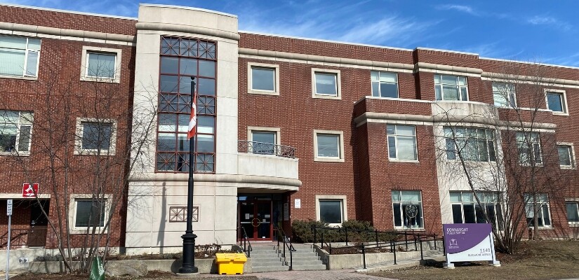 Picture of the front of Connaught Public School